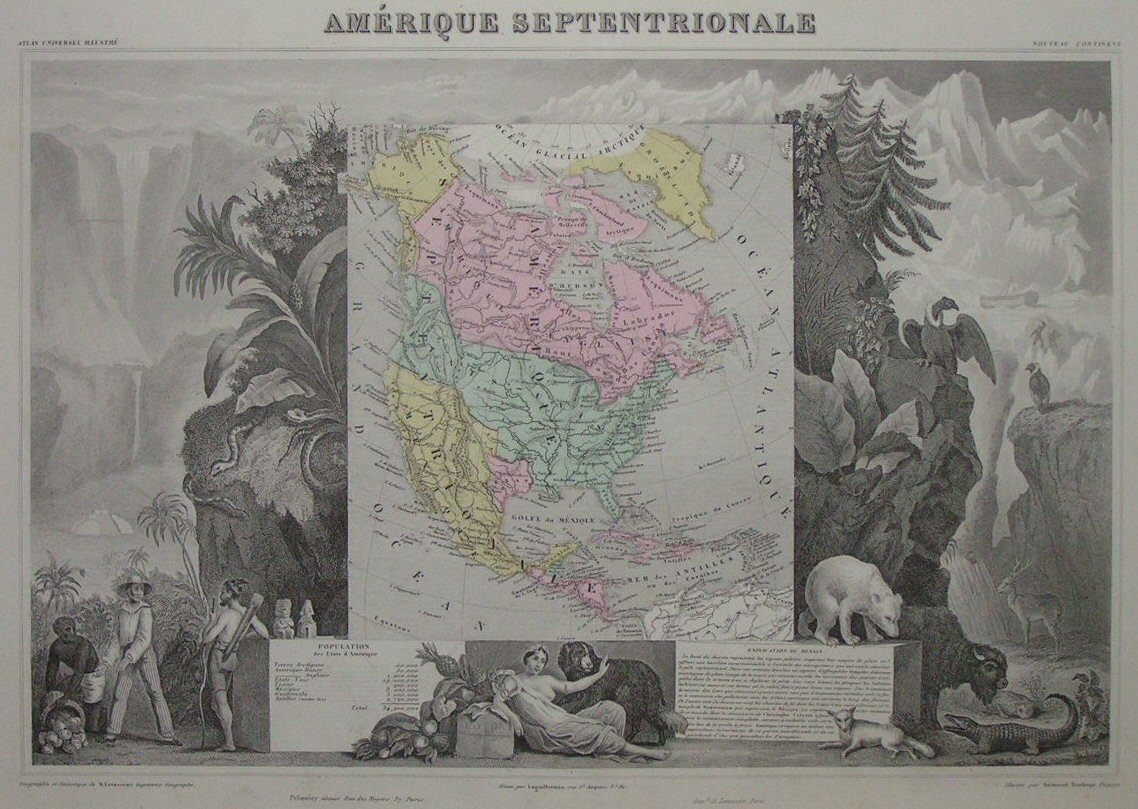 Map of North America